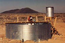 Infiltration Tank and Water Reservior.