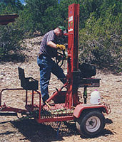 Drilling the Borehole.